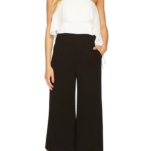 Donna Morgan Strapless Jumpsuit